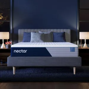 Nectar Classic Hybrid 12” Twin Mattress (New Version) - Medium Firm - Contouring Memory Foam & Innerspring Coils - Cooling Top Layer - Pressure-Relief - 365-Night Trial & Forever Warranty