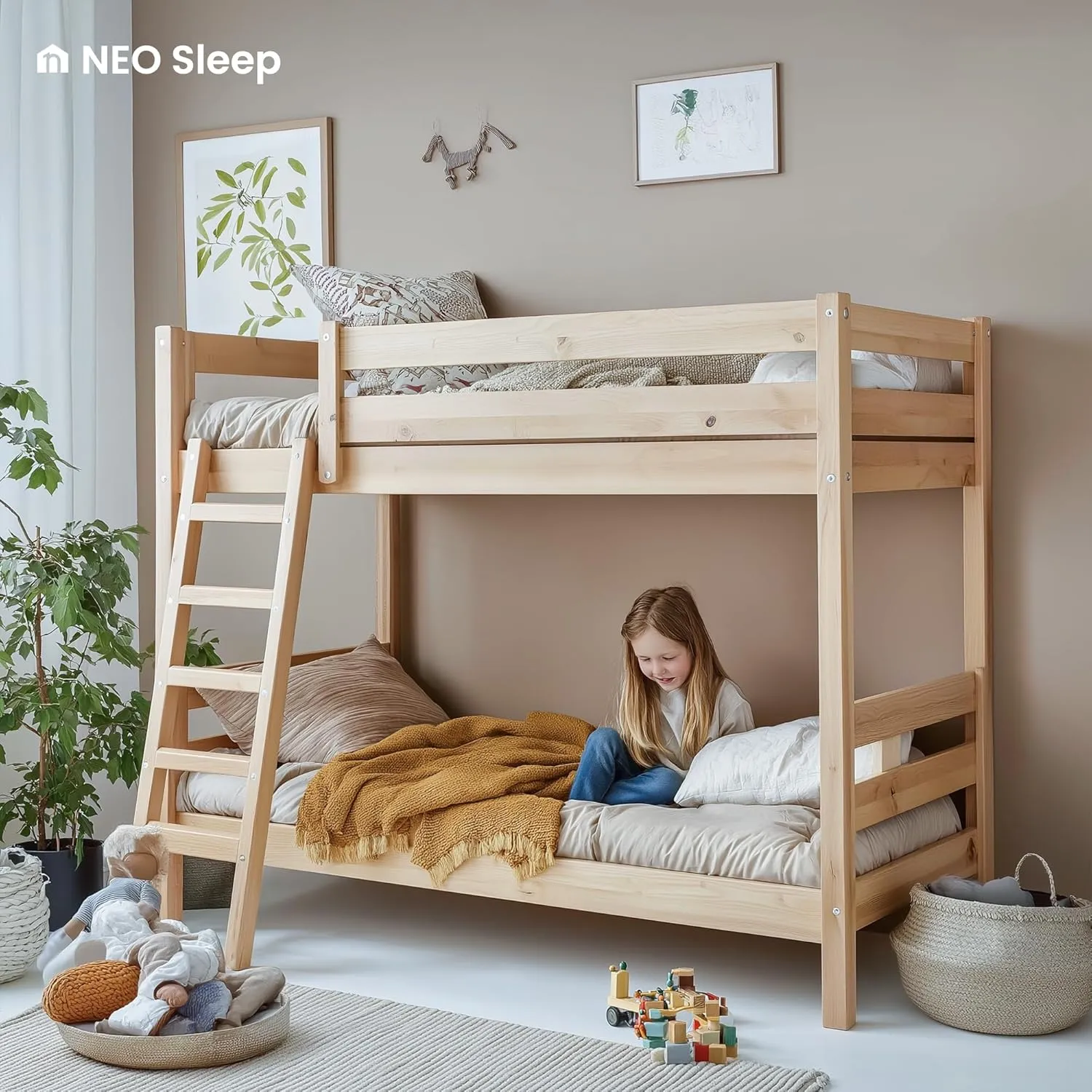Neo Sleep 8 Inch Twin Cooling Gel Memory Foam Mattress Medium Firm CertiPUR-US Certified Foam, Mattress in a Box Enhanced Pressure Relief Removable Soft Cover No Fiberglass (Twin, 8 in)