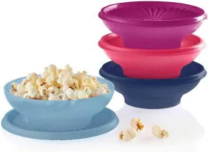 New Tupperware Tupperware Heritage Servalier 1.5 cup 400mL Salad Dessert Ice Cream Bowl Set of 4, 10176026000, Small