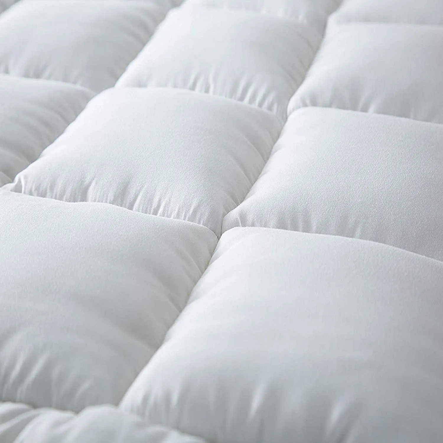 Niagara Microfiber Full Mattress Topper - Pillow Top Mattress Cover Quilted Fitted Cooling Topper for Back Pain Deep Pocket Fits 20 Inches (54x75 Inches)