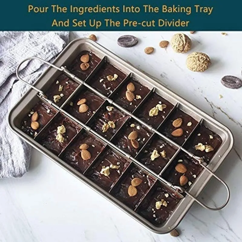 Non Stick Cake Brownie Pan Baking Mold