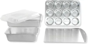 Nordic Ware 5-Piece Baking Set, Metal