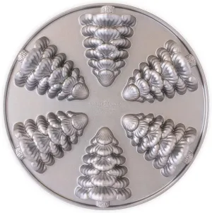Nordic Ware Cakelet Pan, 2.5 Cup Capacity, Silver