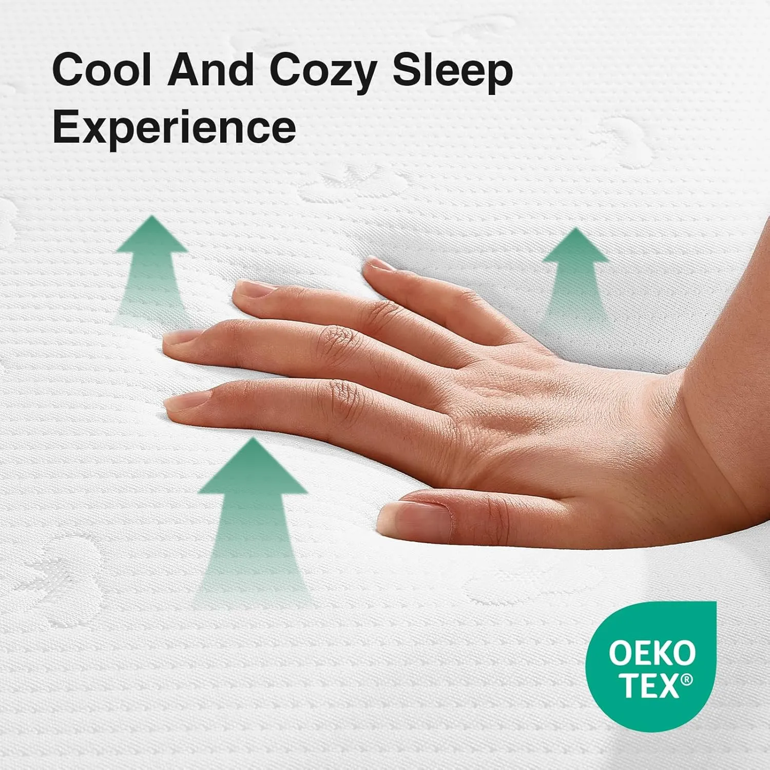 Novilla 8 Inch Twin Size Mattress, Twin Memory Foam Mattress for Kids with Comfortable & High-Density Support Foam for Cool Touch & Pressure Relief Mattresses in a Box Medium Firm Feel