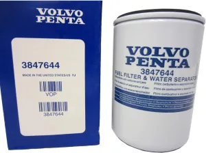 OEM Volvo Penta Marine Engine Fuel Filter & Water Separator 3847644