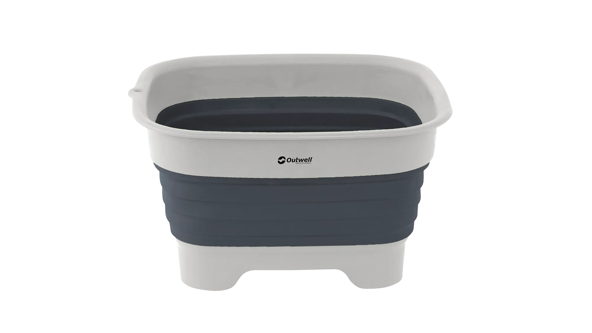 Outwell Collaps Wash Bowl with Drain Navy Night