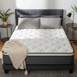 PAMYO KING 12 INCH PILLOW TOP HYBRID MATTRESS