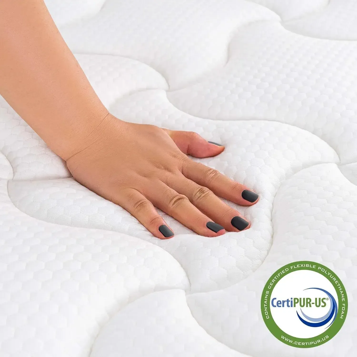 PAMYO KING 12 INCH PILLOW TOP HYBRID MATTRESS