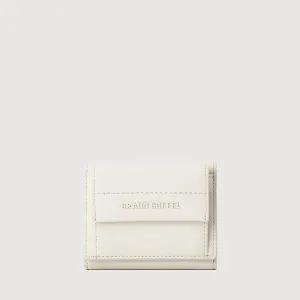 PAN TRIFOLD SMALL WALLET WITH EXTERNAL COIN COMPARTMENT