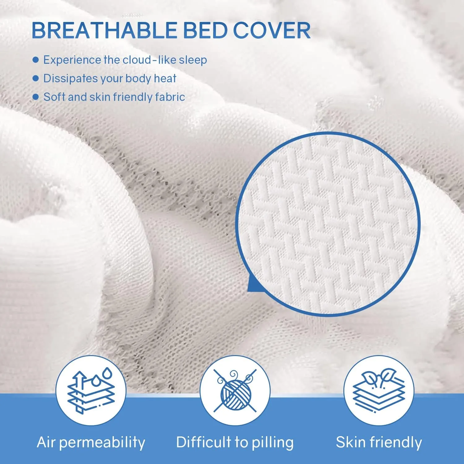 PayLessHere 6 Inch Green Tea Fiberglass Free Cooling Gel Memory Foam Mattress Full Size in a Box,Medium-Firm Pressure Relief&Temperature Regulation,CertiPUR-US Certified,White
