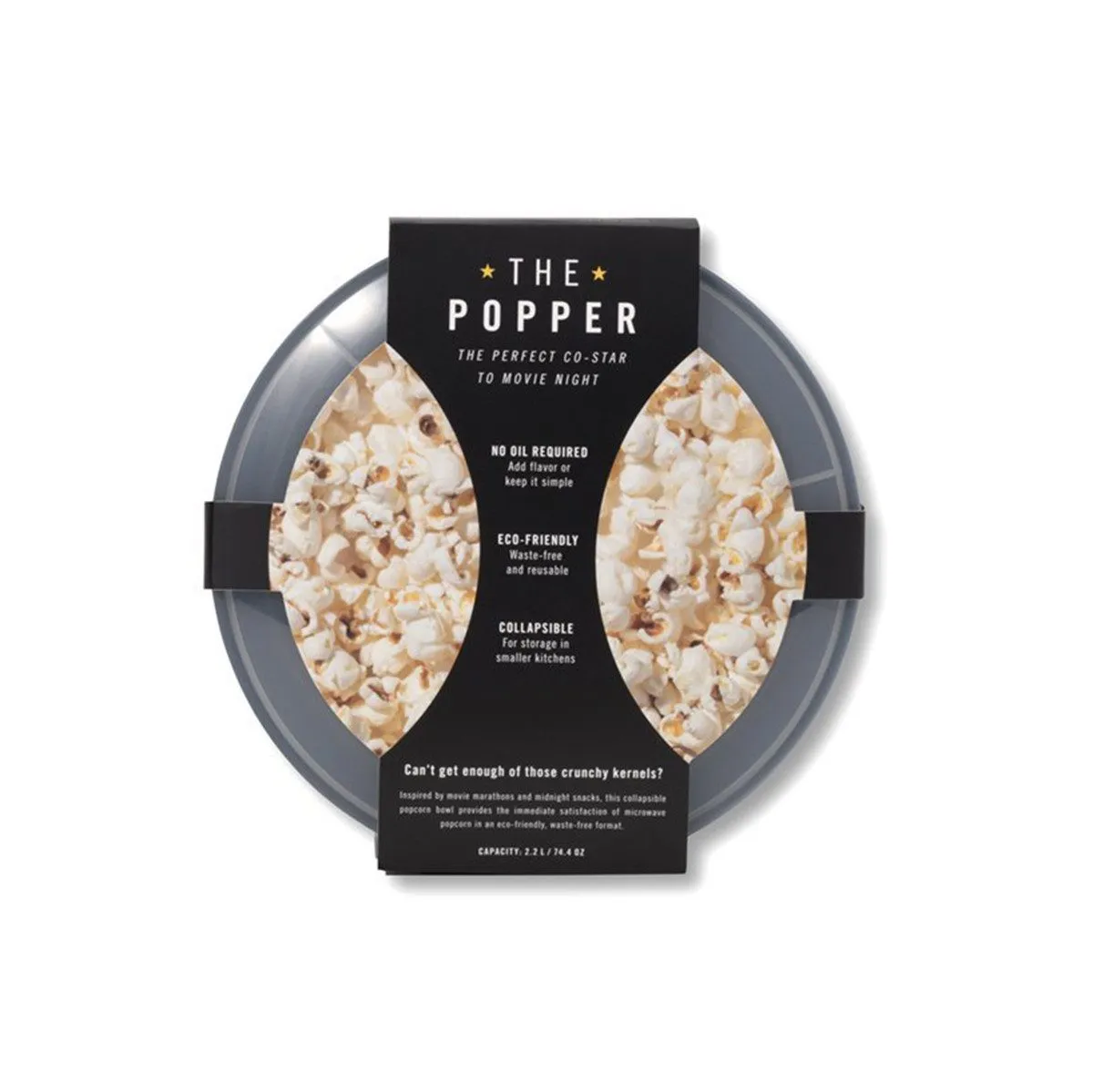 PEAK Popcorn Popper 2.2L, Charcoal