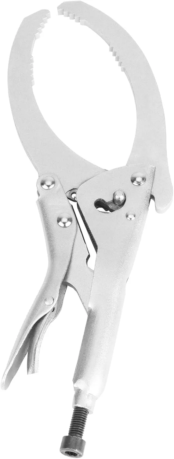 Performance Tool W54314 11" Locking Oil Filter Pliers, Dual Position Oil Filter Pliers - Fine Adjustment Screw, Easy One-Handed Locking, Fits Filters 2-1/2 to 5-1/2-Inches (63-139mm)