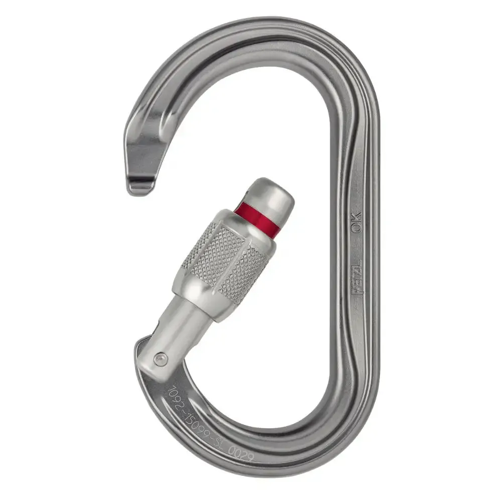 Petzl OK Oval Carabiner - Screwgate