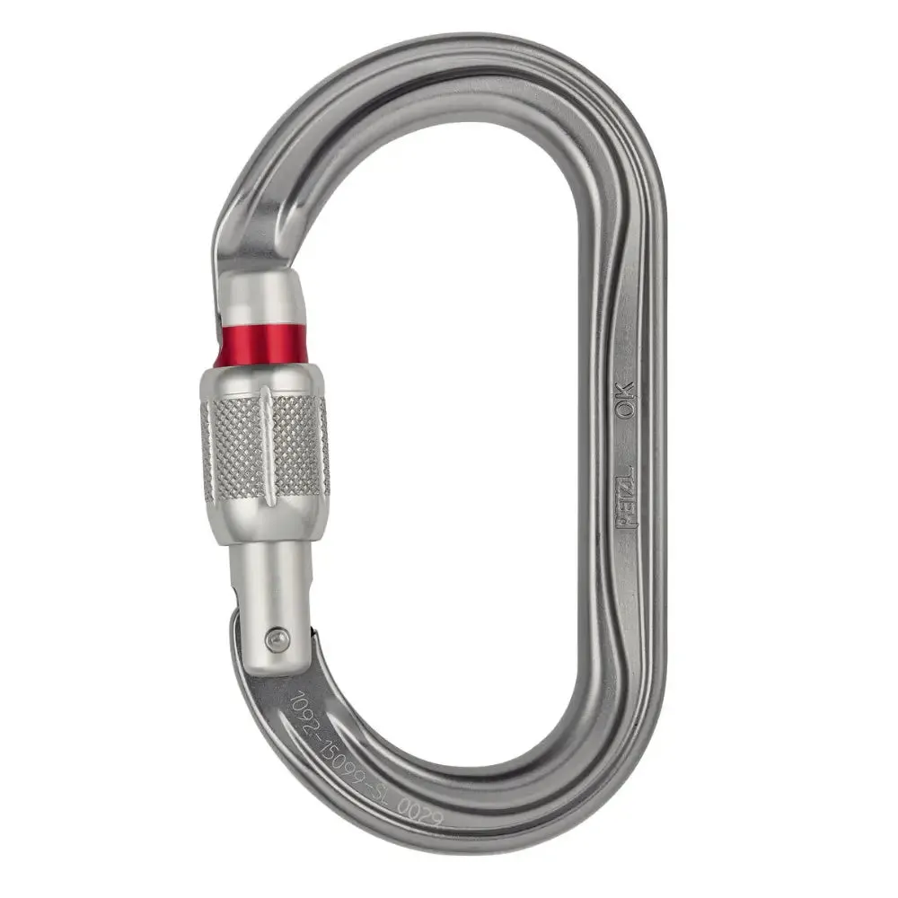 Petzl OK Oval Carabiner - Screwgate