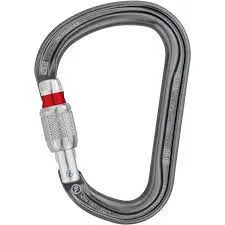 Petzl William Asymmetrical Screw-Lock Carabiner