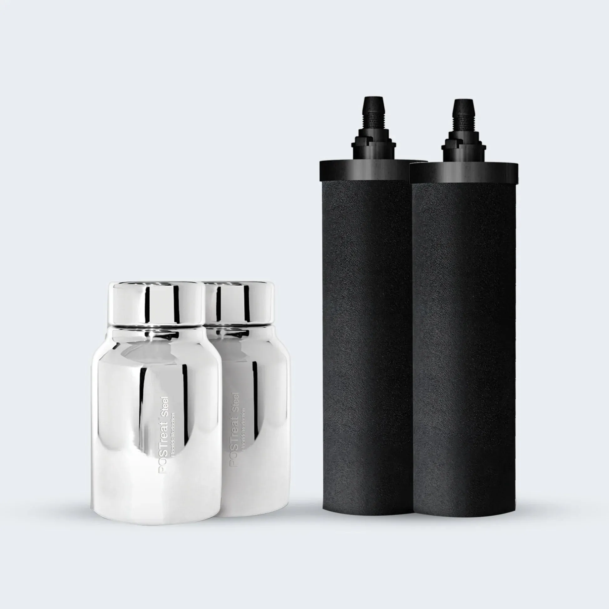 Phoenix 8L Stainless Steel Gravity Water Filter   POSTreat Fluoride cartridges