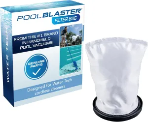 POOL BLASTER Genuine Replacement Sand & Silt Filter Bag for Max CG, Max HD, Millennium, and Volt FX-8 Pool Vacuums by Water Tech