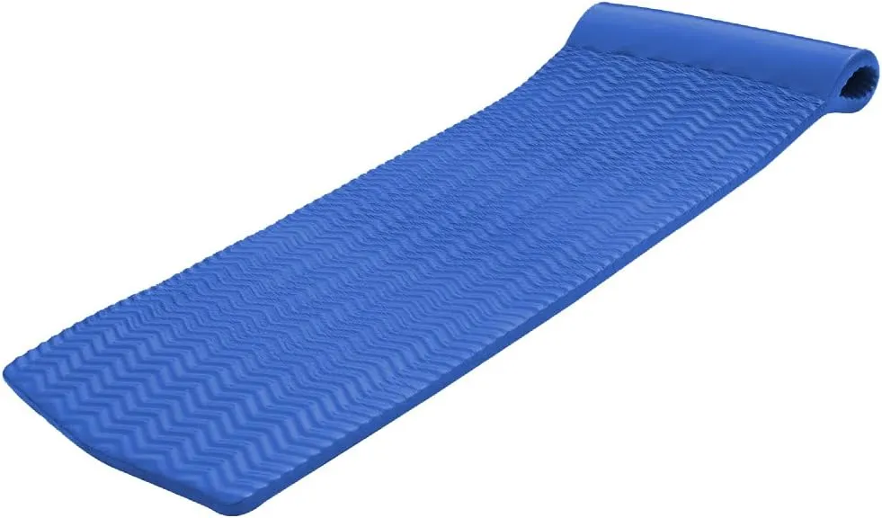 Pool Mate X-Large Foam Mattress Swimming Pool Float, Bahama Blue