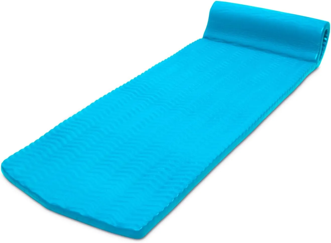 Poolmaster Soft Tropic Comfort Swimming Pool Mattress Float, Aqua Marine