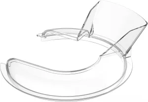 Pouring Shield for KitchenAid 4.5-5QT Mixer Bowl(Stainless Steel, Glass, Ceramic) - Secure Fit Splash Guard for KitchenAid Tilt-Head Stand Mixers and Dishwasher Safe