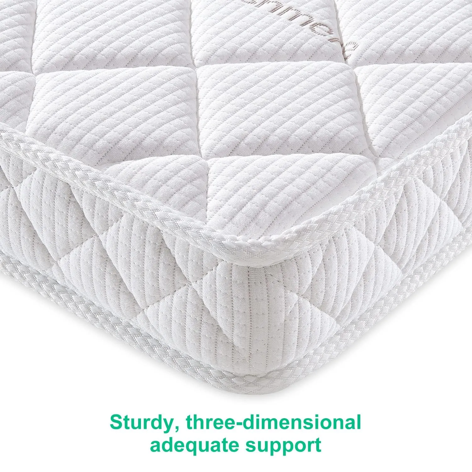 Premium Crib & Toddler Mattress,100% Knitted Fabric, Premium Fleece Surface-Hypoallergenic, 5" Thick Firm Soft Crib Mattress, Non-Toxic - Fits Standard Cribs & Toddler Beds