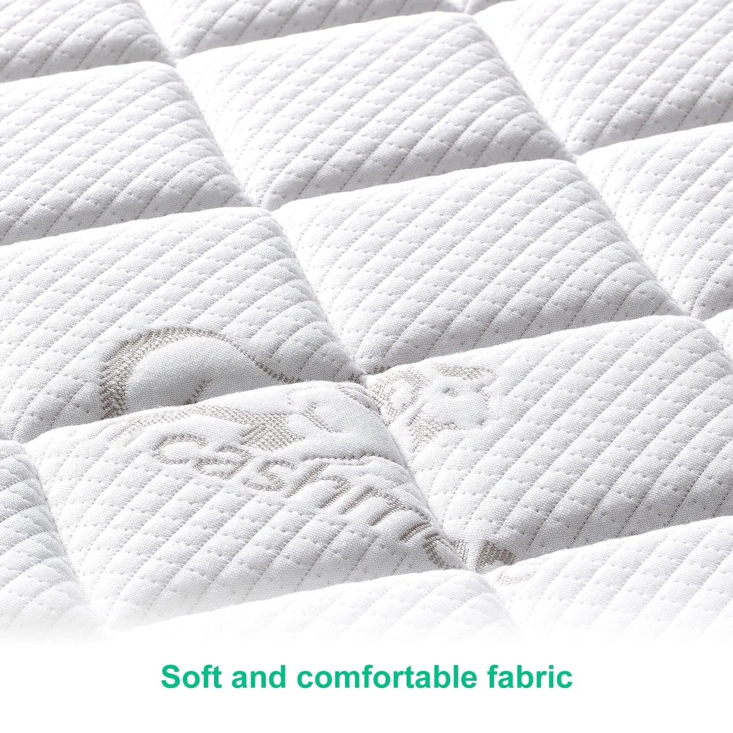 Premium Crib & Toddler Mattress,100% Knitted Fabric, Premium Fleece Surface-Hypoallergenic, 5" Thick Firm Soft Crib Mattress, Non-Toxic - Fits Standard Cribs & Toddler Beds