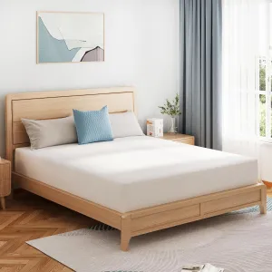 Queen Mattress 10 Inch Green Tea Memory Foam Mattress for Cool Sleep & Pressure Relief, CertiPUR-US Certified Medium Mattresses in a Box, 60"×80"×10"