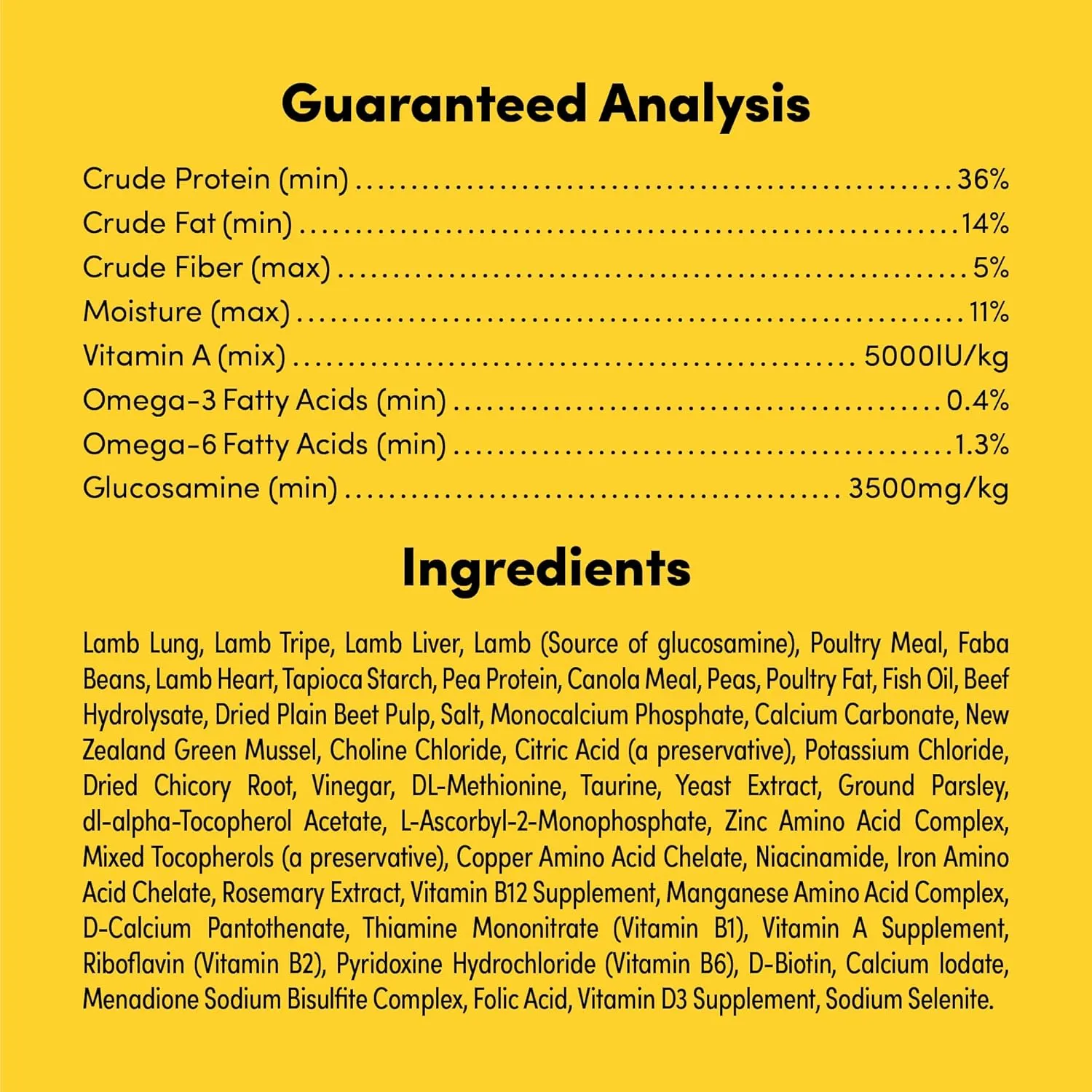 RawMix50 Premium Freeze-Dried Raw Grass-Fed Lamb Recipe Dog Food, Protein Rich, Includes Kibble, Non-GMO, No Wheat or Corn, 12 oz