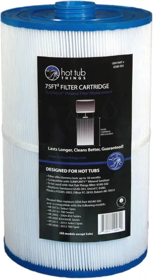 Replacement for Sundance Spa Filter 6540-501