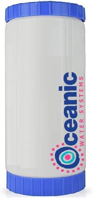 Replacement Water Filter Cartridge KDF 55/85   GAC | 4.5" x 10" (KDF 55) Compatible with Big Blue Housing by Oceanic Water Systems