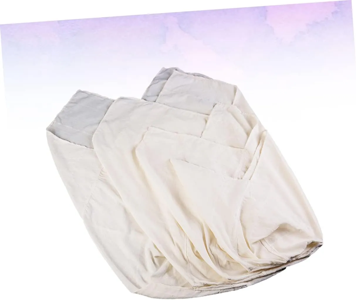 Reusable Soybean Milk Filter Bag Cotton Mesh Strainer for Home Fine Mesh Bag for Kitchen Easy Cle