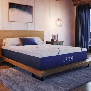 Revo Sleep 14-inch Queen Gel Memory Foam Mattress - Cooling Queen Mattress with Superior Comfort and Posture Support