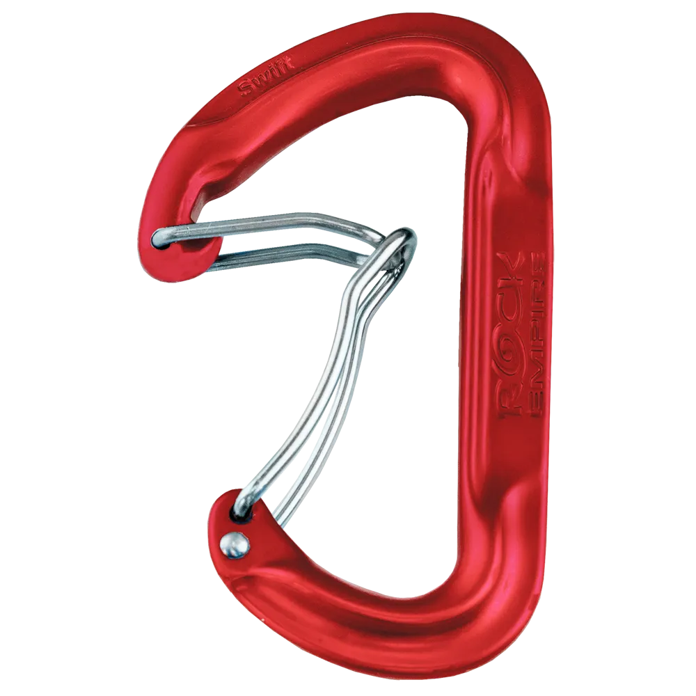 Rock Empire Swift Click red Carabiner