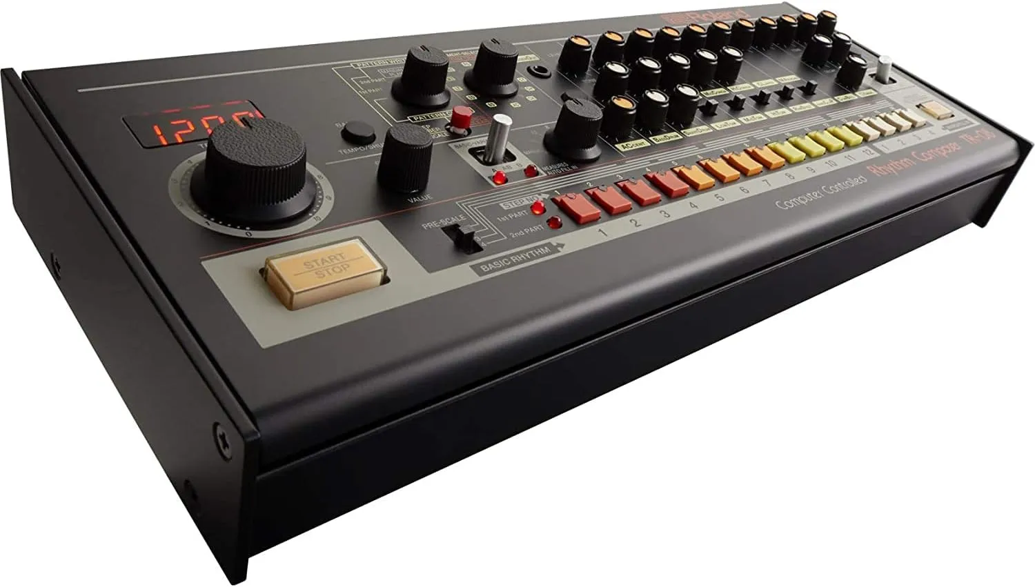 Roland TR-08 Rhythm Composer Bundle with MIDI Cable and Austin Bazaar Polishing Cloth