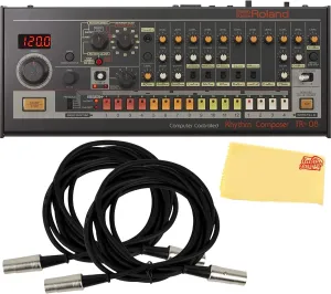 Roland TR-08 Rhythm Composer Bundle with MIDI Cable and Austin Bazaar Polishing Cloth