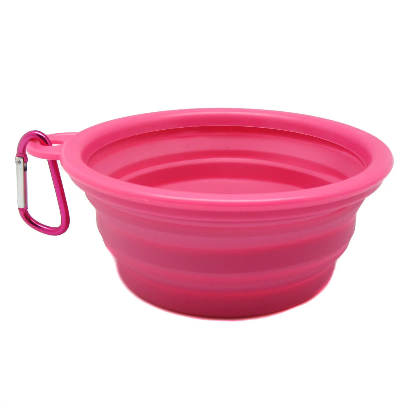 Rosh Silicone Expandable/Collapsible Bowl with Carabineer