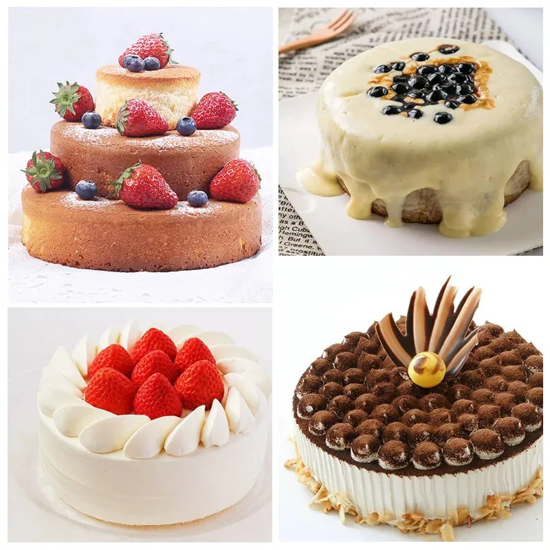 Round Nonstick Silicone Cake Pan for Bakeware