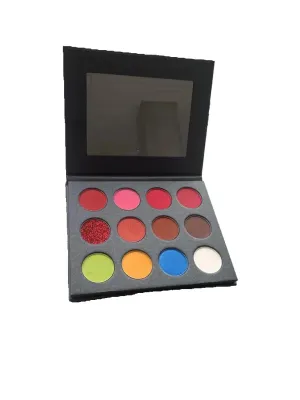 Royal Palette, 12 Color Eyeshadow Set with Mirror, Multi-Colored