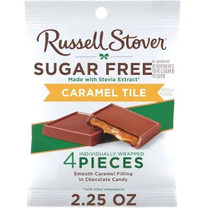 RSC 2.25oz SF MC Caramel Tiles Peg Bag
