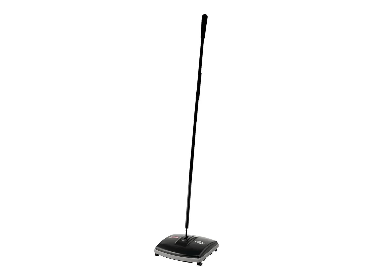 Rubbermaid Commercial Products Executive Series 6.5" Single-Action Mechanical Sweeper, Cordless, Black, Collects Dust, Dirt, and Debris from Hard Floors and Carpet