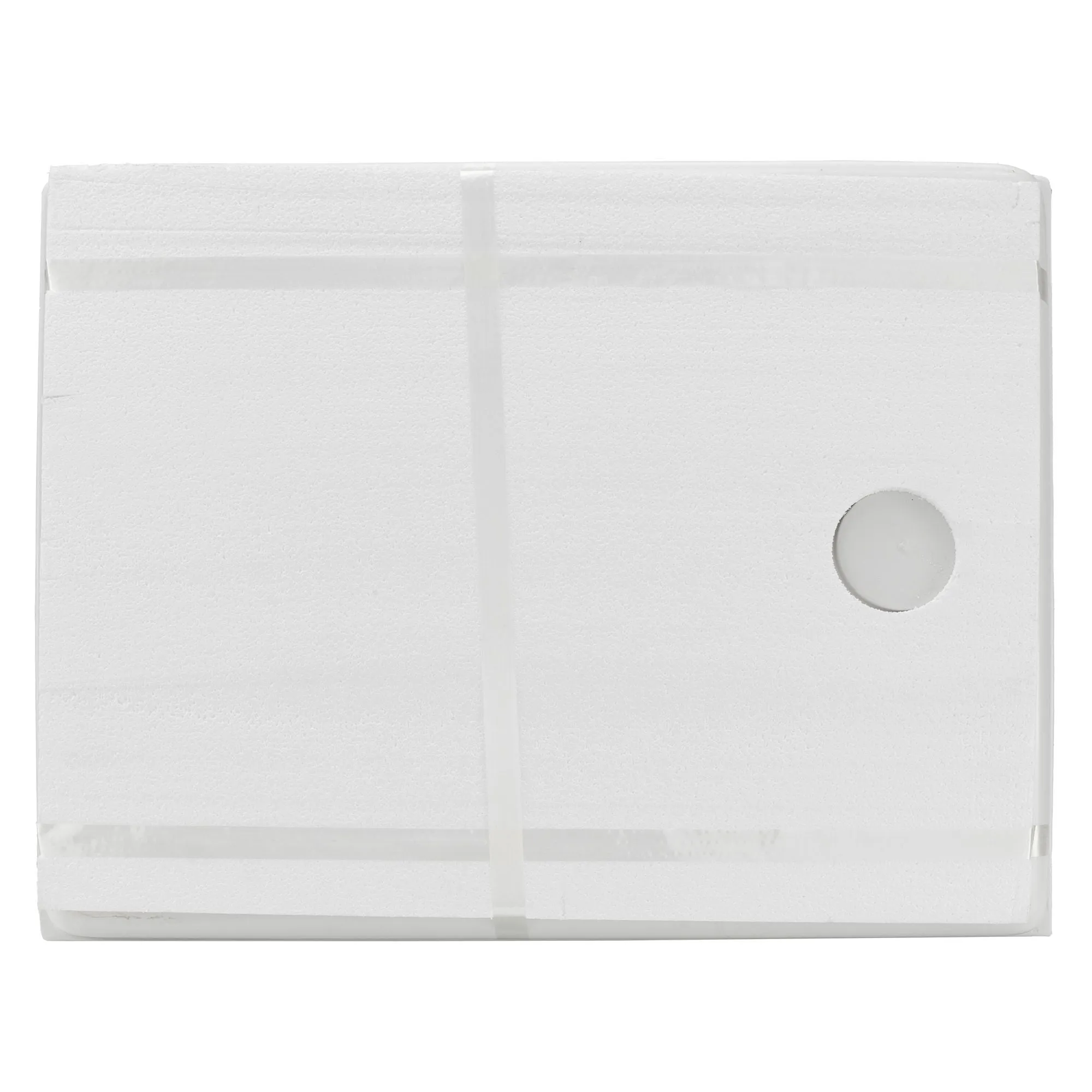RV Shower Pan 23" x 30" x 4" Left Drain | White