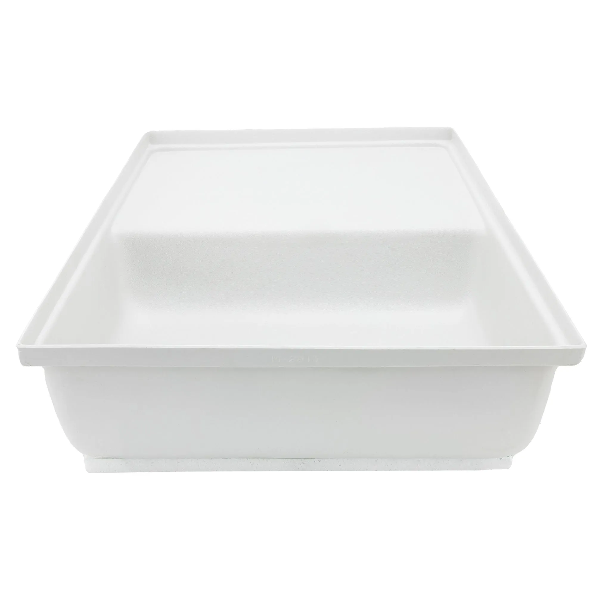 RV Toilet Mount Shower Pan Combo 32" x 23" Left Drain | White