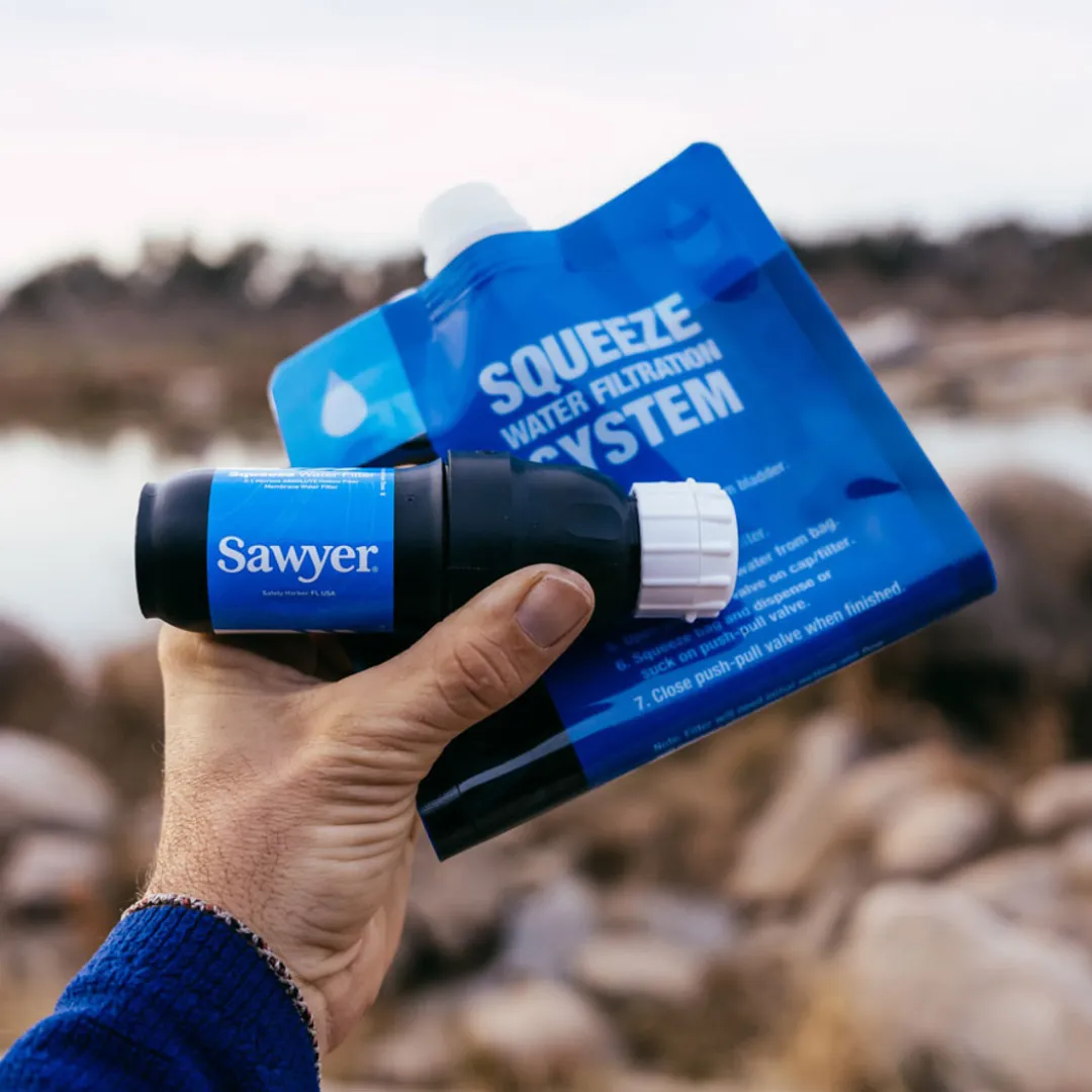 Sawyer Squeeze Water Filter System - 2025 Edition