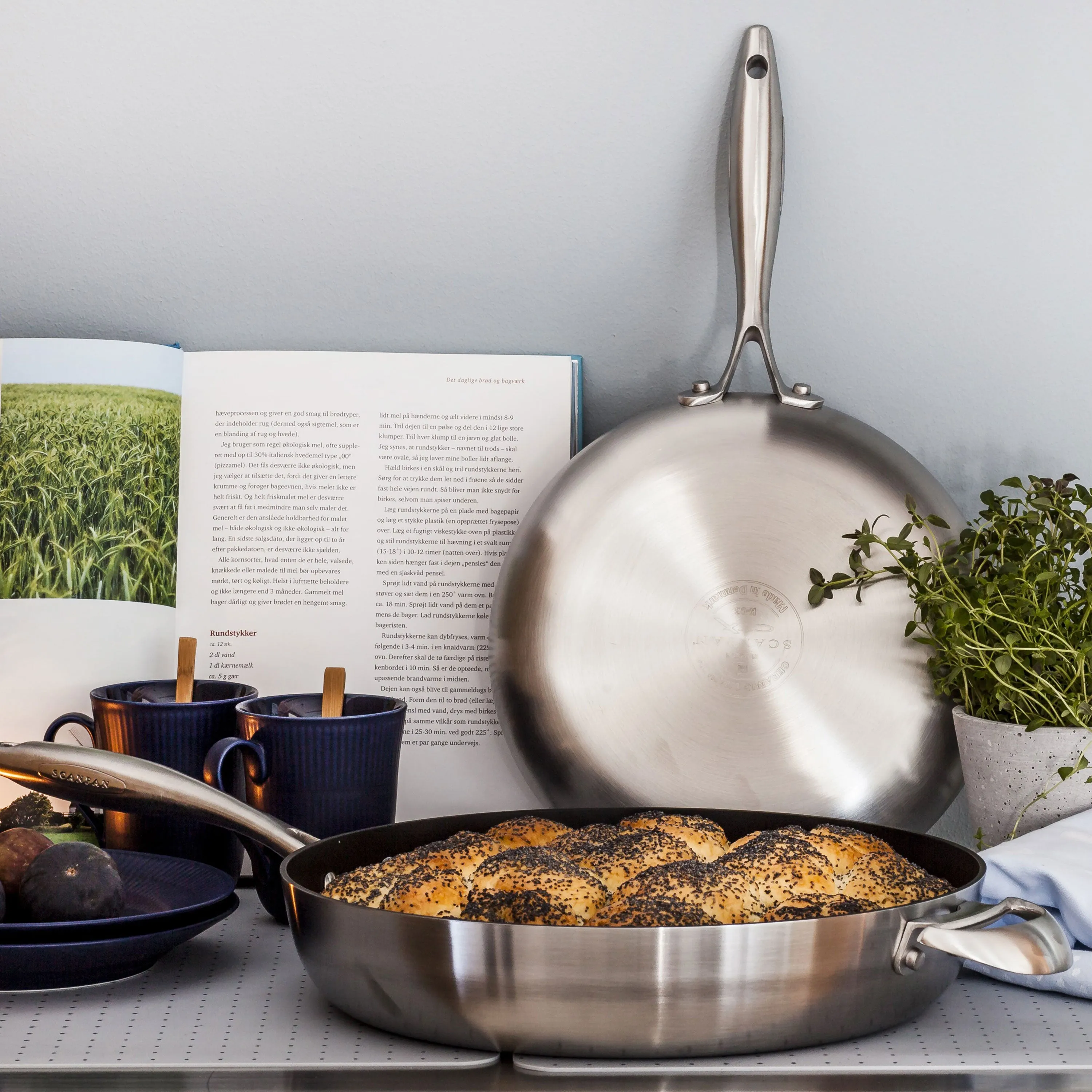 Scanpan CTX 14 Piece Stainless Steel Nonstick Cookware Set