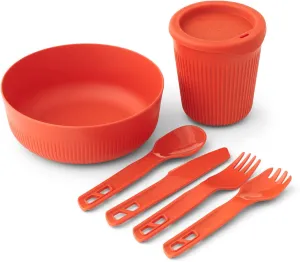 Sea to Summit Passage 1-Person Camping Dinnerware Set, Bowl, Cup, Utensils