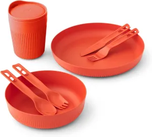 Sea to Summit Passage 1-Person Camping Dinnerware Set, Plate, Bowl, Mug, Utensils