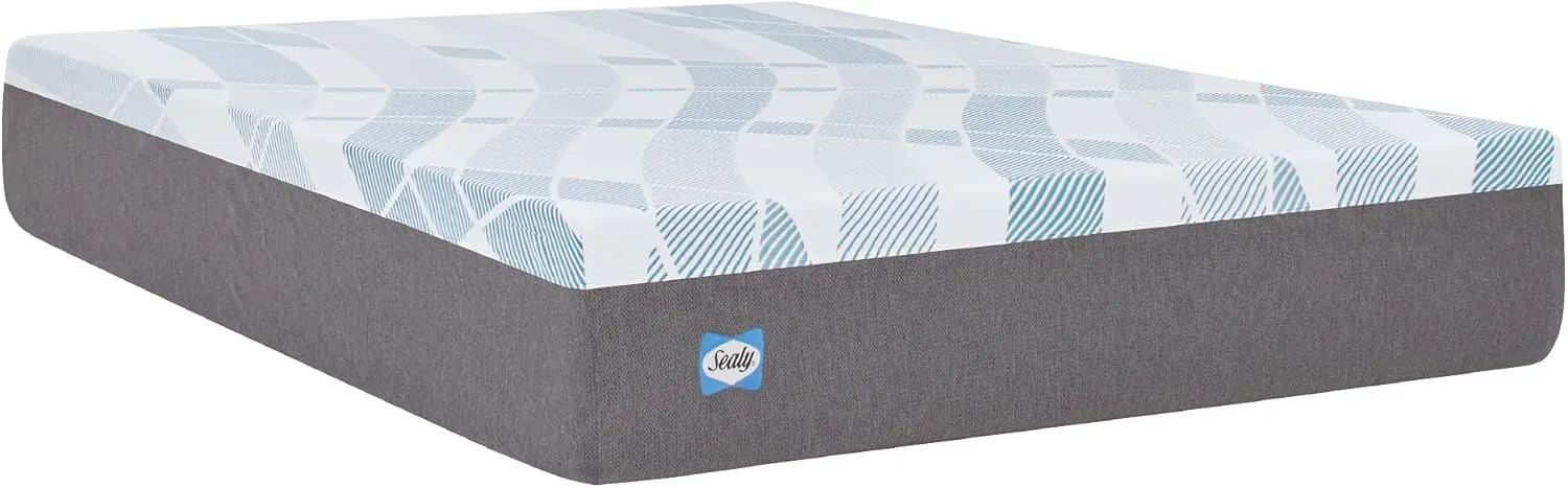 Sealy Dreamlife 12” Hybrid Mattress-in-a-Box, Queen, SealyComfort Gel Memory Foam, SealyResponsive Encased Coils, Surface-Guard Technology