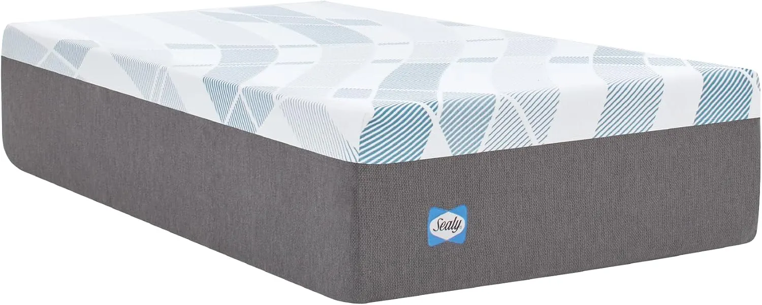 Sealy Dreamlife 14” Hybrid Mattress-in-a-Box, King, SealyComfort Gel Memory Foam, SealyResponsive Encased Coils, Machine Washable Cover