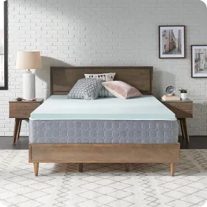 Sealy Dreamlife 1.5” Gel Memory Foam Twin XL Mattress Topper with SealyComfort Gel Foam, 1 Year Limited Warranty, Made in The USA