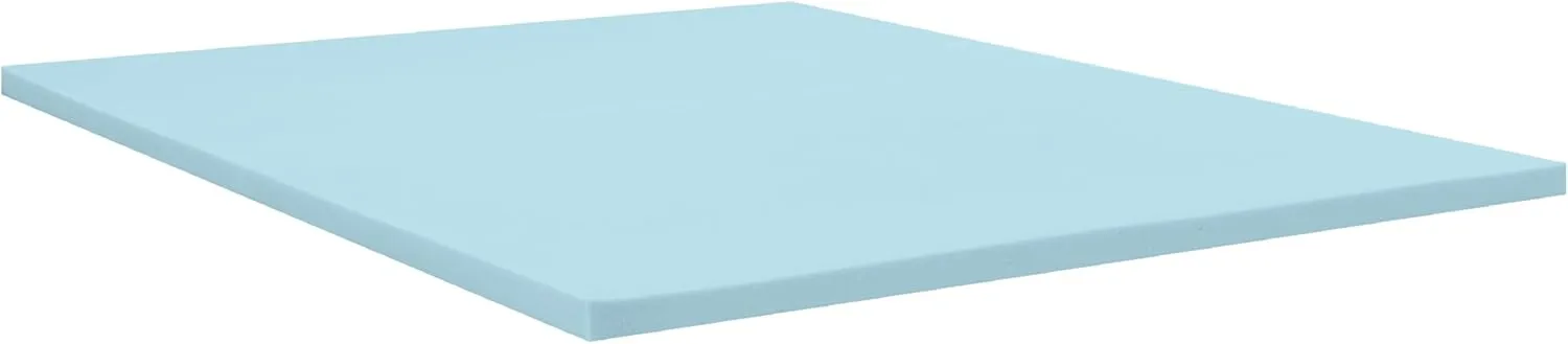 Sealy Dreamlife 2” Gel Memory Foam Queen Mattress Topper with SealyComfort Gel Foam, 1 Year Limited Warranty, Made in The USA